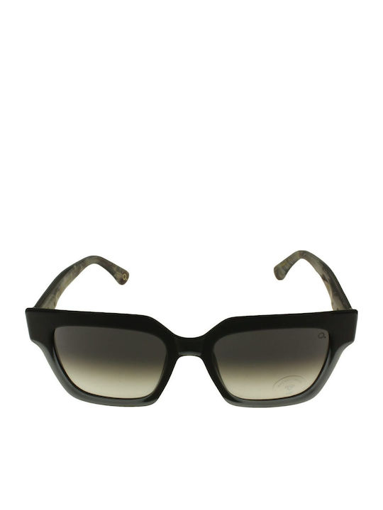 Etnia Barcelona Simbo 22 Sunglasses Μαύρα with Acetate Frame & Gray Lens
