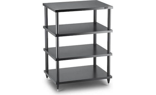 Solidsteel S2-4 Rack 4 Ebenen Schwarz 58.4x82.8x43cm