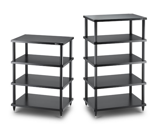 Solidsteel S2-4 Rack 4 Ebenen Schwarz 58.4x82.8x43cm