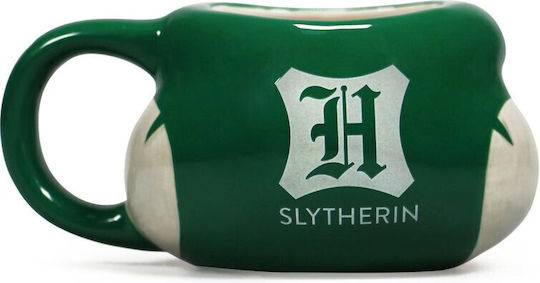 Half Moon Bay Slytherin Serpent Becher Keramik Grün 350ml
