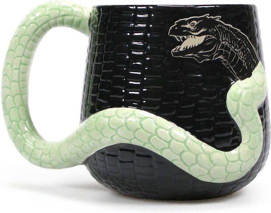 Half Moon Bay Magical Creatures Ceramic Cup Black 350ml