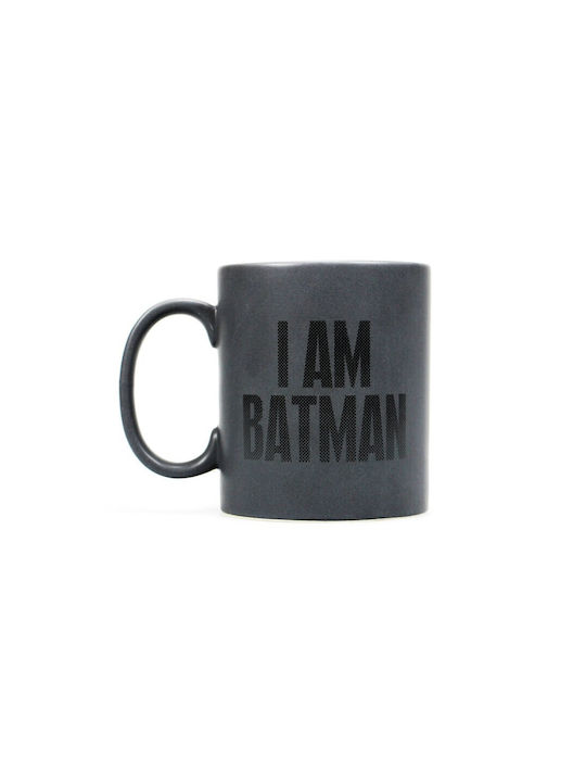 Graffiti I Am Batman Ceramic Cup Gray 350ml