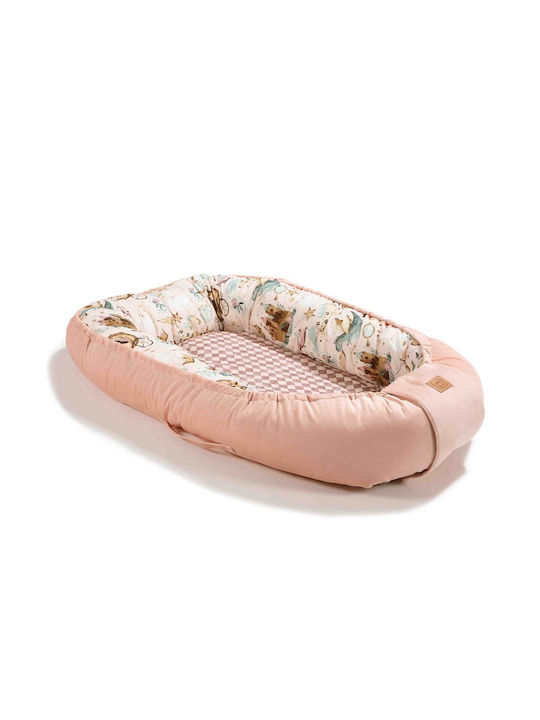 La Millou Βρεφικό Μαξιλάρι Φωλιά Princess Powder Pink 45x90εκ.