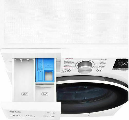 LG Πλυντήριο-Στεγνωτήριο Ρούχων 9kg/6kg 1400 Στροφές με Wi-Fi