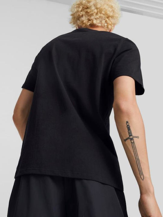 PUMA Fandom T-shirt Μαύρο
