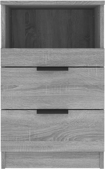 Комоди Дървени Grey Sonoma 2бр 40x36x65см