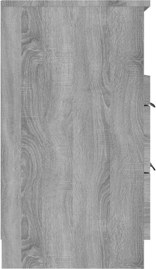 Комоди Дървени Grey Sonoma 2бр 40x36x65см