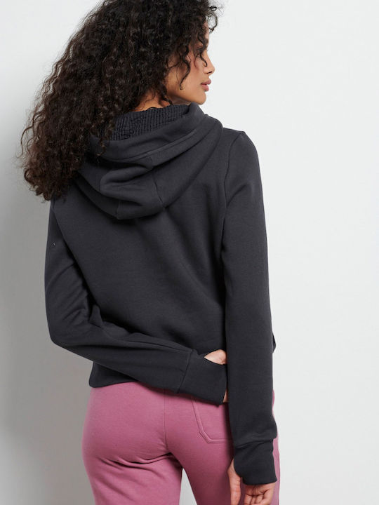 Women's Sweatshirt Hooded Coal