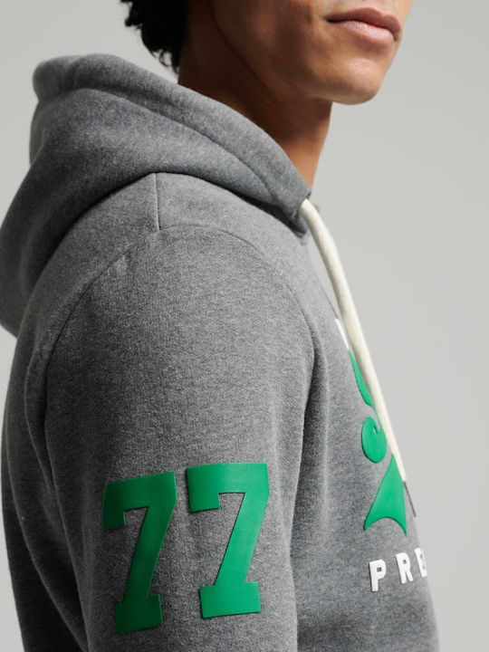 Sweatshirt with Hood Gray