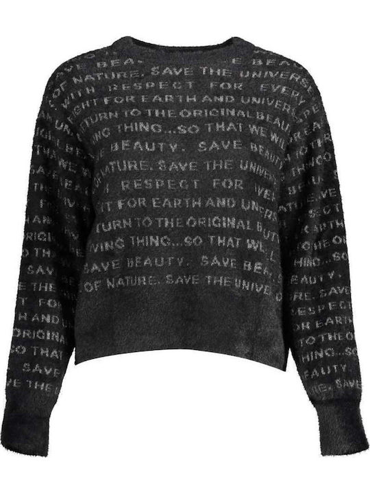 Women's Long Sleeve Sweater Black