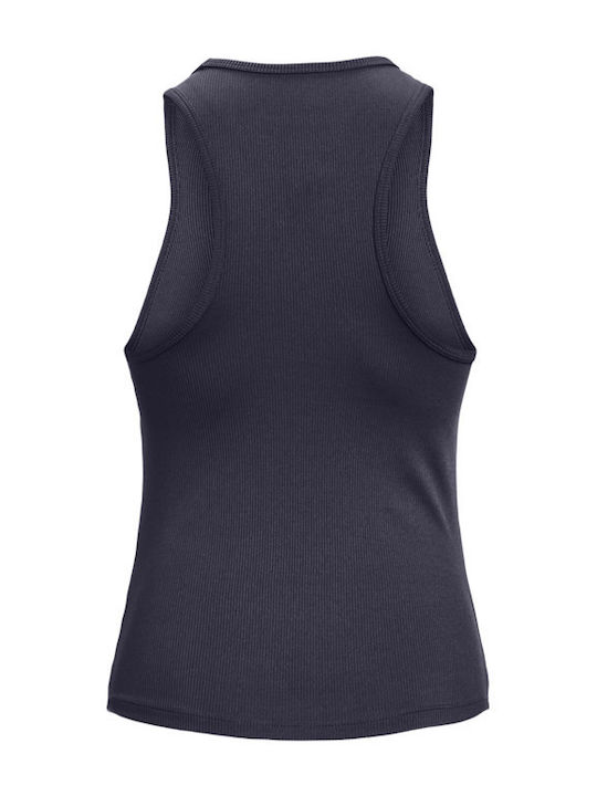 Project Rock Bluza Damă Fără Mâneci Albastru Marin