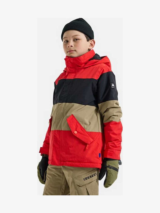 Kinder Freizeitjacke Kurz mit Kapuze Mehrfarbig