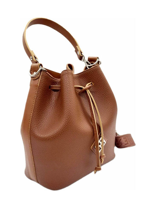 Women's Pouch Shoulder Tabac Brown