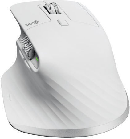 Logitech MX Master 3S for Mac Ασύρματο Εργονομικό Bluetooth Ποντίκι Pale Gray