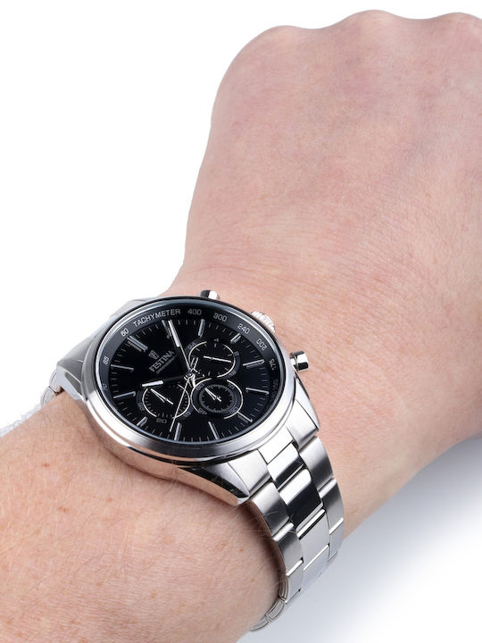 Festina Watch Battery with Metal Bracelet