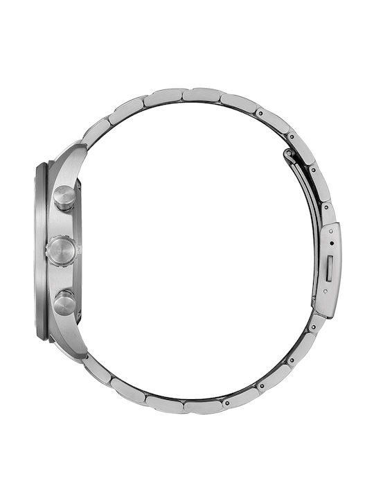 Citizen Eco-Drive Super Titanium Uhr Chronograph Eco - Antrieb mit Silber Metallarmband
