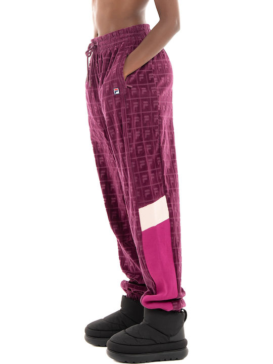 Helen Sweatpants Sweatpants Jogger Burgundy