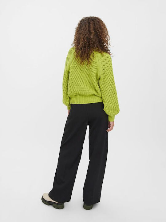 Vero Moda Women's Long Sleeve Pullover Green