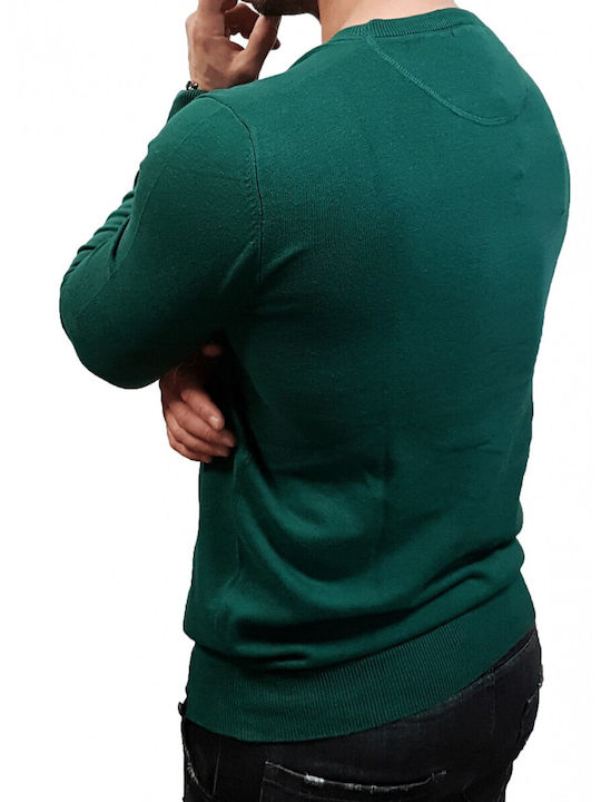 Camaro Men's Long Sleeve Sweater Green