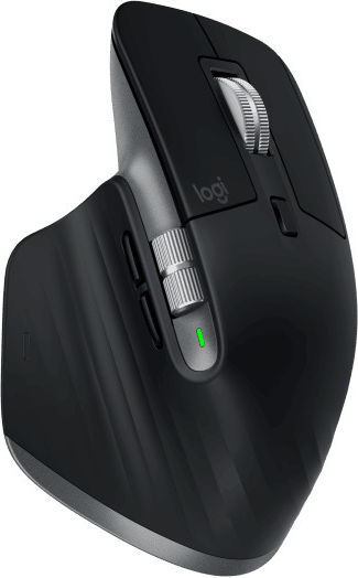 Logitech MX Master 3S for Mac Wireless Ergonomic Bluetooth Mouse Space Gray