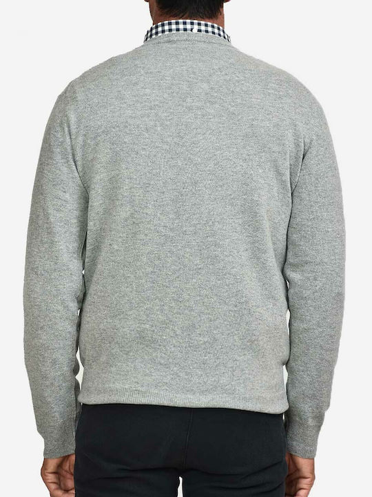 Ellemme Men's Long Sleeve Sweater Gray