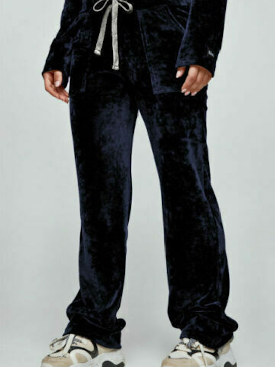 Bodymove Sweatpants Velvet Blue