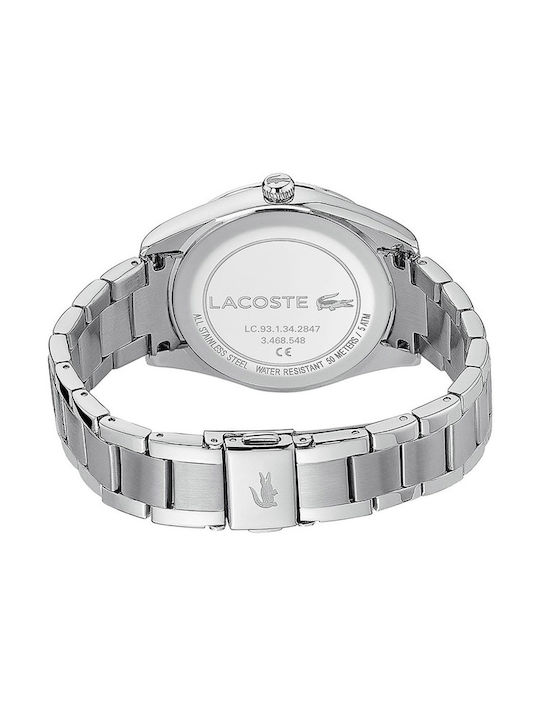 Lacoste Uhr mit Silber Metallarmband