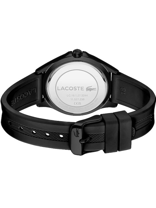 Lacoste Swing Ceas de Damă cu Negru Curea din Cauciuc