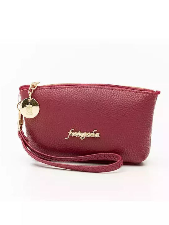 Damen Necessaire in Rot Farbe 16cm