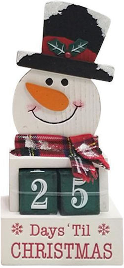 Fylliana Calendar Χριστουγεννιάτικο Advent Calendar Κόκκινο 12x4.2x26cm 2τμχ