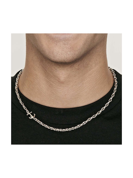 Luca Barra Halskette Verankerung aus Vergoldet Stahl