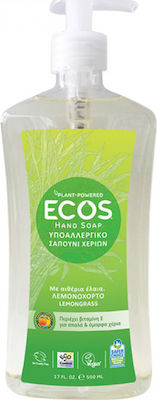 Ecos Hand Soap Lemongrass Cream Soap 500ml