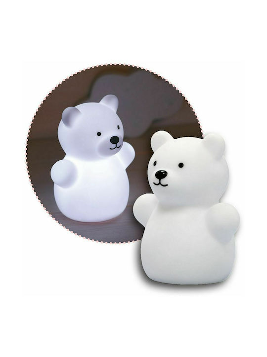 Reer LED Детско Декоративно Осветление Lumilu Bear Бял