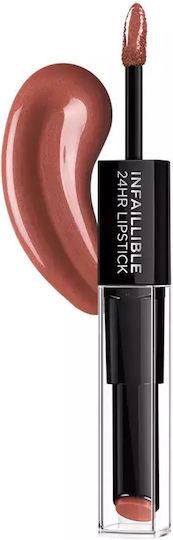 L'Oreal Paris Infaillible 24H Long Lasting Liquid Lipstick Sheer 312 Incessant Russet 6ml
