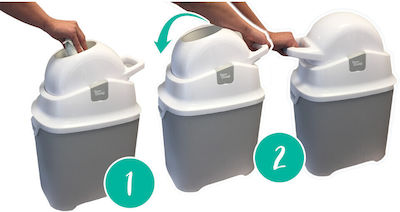 Diaper Champ Diaper Disposal Bin One Petrol 1pcs