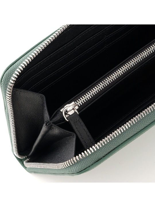 Myea Large Women's Wallet Classic Green