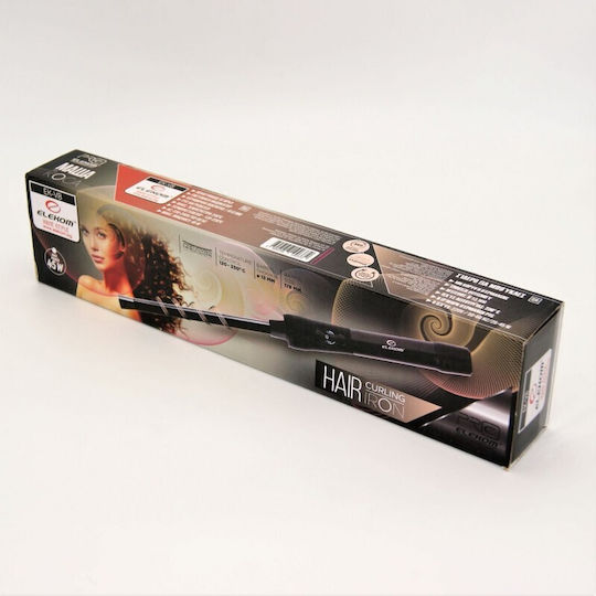 Elekom Professional Curling Iron Κωνικό Ψαλίδι Μαλλιών για Μπούκλες 45W EK-V8
