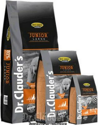 Dr.Clauder's Best Choice Junior Large 12.5kg Ξηρά Τροφή χωρίς Σιτηρά για Κουτάβια Μεγαλόσωμων Φυλών με Κοτόπουλο