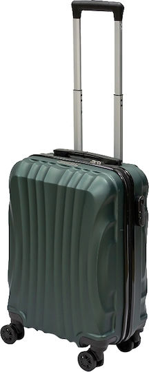 Forecast P009-20 Cabin Travel Suitcase Hard Green with 4 Wheels Height 55cm