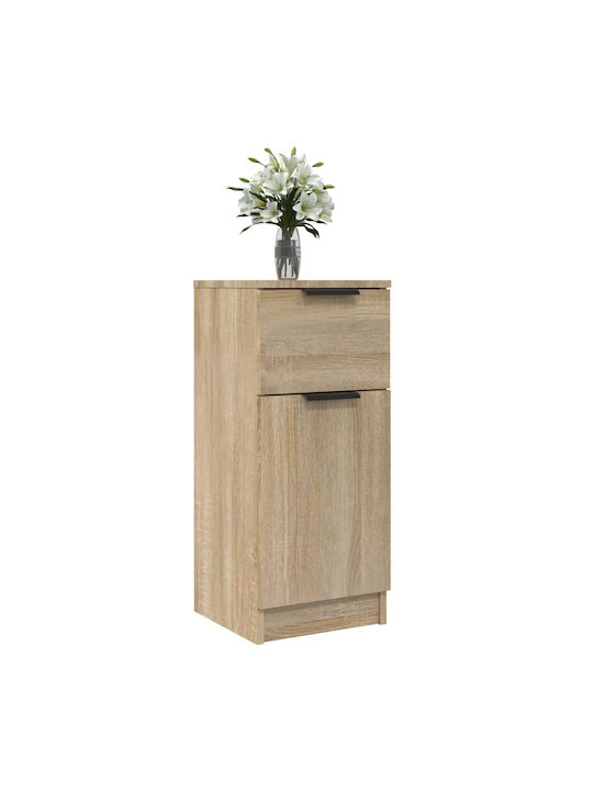 Wooden Bedside Tables 2pcs 30x30x70cm