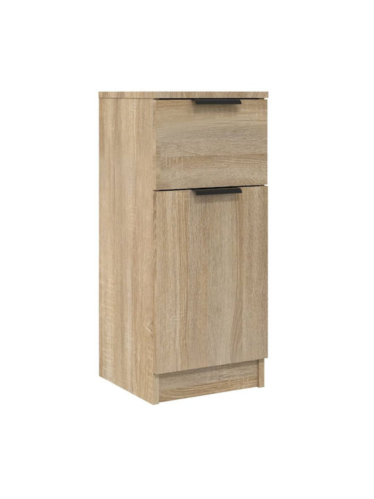 Wooden Bedside Tables 2pcs 30x30x70cm