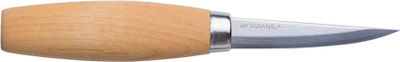 Morakniv Wood Carving 106 Messer Beige mit Klinge aus Stahl