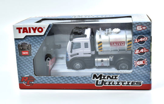Taiyo Petroleum Truck Τηλεκατευθυνόμενο Αυτοκίνητο Ασημί