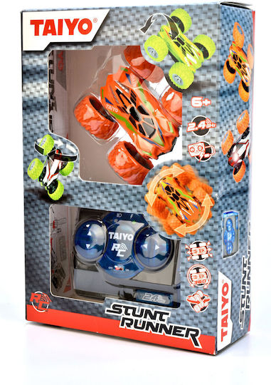 Taiyo Runner Τηλεκατευθυνόμενο Αυτοκίνητο Stunt Πορτοκαλί