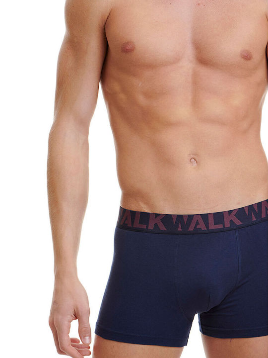 Men's Boxers Bordeaux / Blue 2Pack