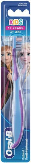 Oral-B Frozen Children's Toothbrush For 3+ Years Purple