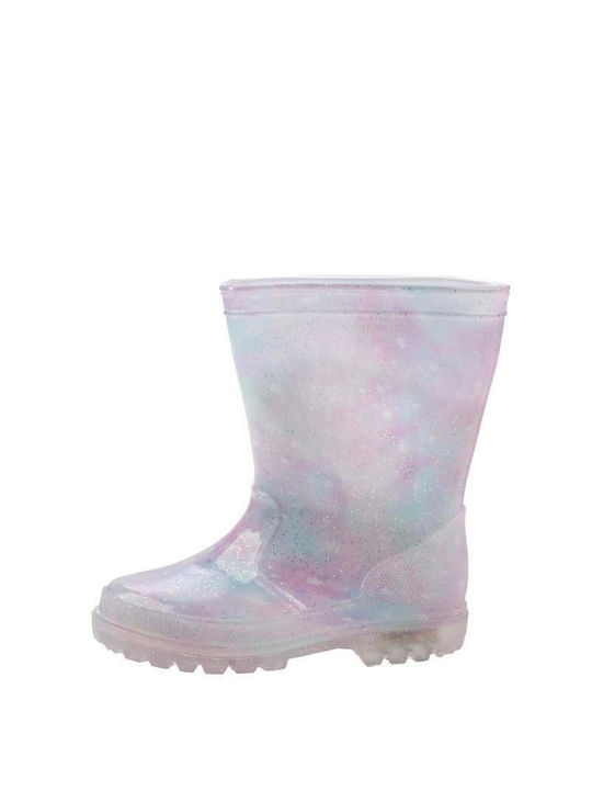 Meridian Shoes Kids Wellies Pink