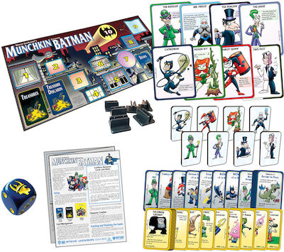 Steve Jackson Games Joc de Masă Munchkin Presents Batman pentru 3-6 Jucători 10+ Ani