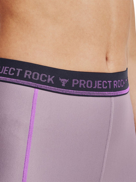 Project Rock Training Γυναικείο Ποδηλατικό Κολάν Σύσφιξης Μωβ