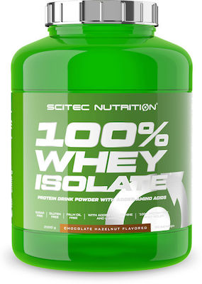 Scitec Nutrition 100% Whey Isolate Πρωτεΐνη Ορού Γάλακτος με Γεύση Φράουλα 2kg